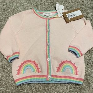 NWT Angel Dear Rainbow Cardigan